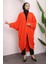 İmaj Butik Orange Kol Detaylı Salaş Kimono 2