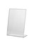 Pvc L Tipi A6 Menü, Masaüstü Standı Dikey, Şeffaf, 10 cm x 15 cm - 10'lu Paket 3