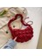 Kadın Çantası Kore Niş Çok Yönlü Tek Omuzlu Crossbody Çantakadın Günlük Kabarcık Börek Çantasıpileli Bulut Çantası (Yurt Dışından) 2
