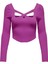 Onllısa Ls Squareneck Knt Kadın Mor Kazak - 15300377 1