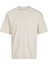 Jack & Jones Jjeurban Edge Tee Ss O-Neck Noos Erkek Bej T-Shirt - 12254412 1