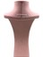 Yerli Üretim Süet Kumaş Pembe Renk 27/12 cm Kolye Gerdanlık Zincir Takı Sergileme Mankeni 2