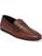 Taba Deri Erkek Loafer - E24I1AY56590-B67 1