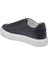 Lacivert Hakiki Deri Erkek Sneaker - E24I1AY56697-A38 2