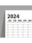 2025 Yıllık Planlayıcı Duvar Takvimi, 2025 Takvim, Büyük Duvar Takvimi, Siyah Beyaz Takvim 4