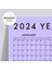 Mor Renk 2025 Yıllık Planlayıcı Duvar Takvimi, 2025 Takvim, Yıllık Plan, Aylık Planlayıcı 2
