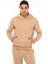 Erkek 3 Iplik Içi Pamuklu Oversize Uzun Kollu Sweatshirt 1