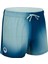 Nabaiji Erkek Kısa 16 İnç Havuz Şortu - Mavi - Kamuflaj Desenli - 100 COURT 4