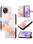 Infinix Not 12 Pro 4g Cüzdan Pu Deri Mermer Desen Kickstand Için Kılıf (Yurt Dışından) 5