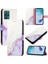 Oneplus Nord Ce 2 Lite Mermer Desen Cüzdan Kickstand Pu Deri Kılıf (Yurt Dışından) 5