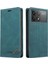 Xiaomi Poco F6 Pro Premium Deri Premium Deri Iki Için Flip Case (Yurt Dışından) 1