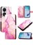 Onur Oynamak Için Kılıf 50 Artı 5g Mermer Desen Cüzdan Pu Deri Kickstand (Yurt Dışından) 5