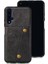 Cüzdan Kılıf Için Huawei Nova 5t Kickstand Buit Demir Darbeye Cüzdan (Yurt Dışından) 4