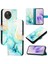 Infinix Not 12 Pro 4g Cüzdan Pu Deri Mermer Desen Kickstand Için Kılıf (Yurt Dışından) 5