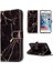 Iphone 7/8 Için Flip Case Tam Koruma Manyetik Mermer Desen Pu Cüzdan (Yurt Dışından) 1
