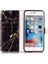 Iphone 7/8 Için Flip Case Tam Koruma Manyetik Mermer Desen Pu Cüzdan (Yurt Dışından) 2