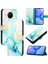 Xiaomi 10T Lite 5g Için Kickstand Mermer Desen Cüzdan Pu Deri (Yurt Dışından) 5