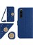 Kart Yuvası ile Uzun Bir Kordon ile Sony Xperia 1 Vi Ayçiçeği Için Kılıf (Yurt Dışından) 1