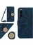 Kart Yuvası ile Uzun Bir Kordon ile Sony Xperia 1 Vi Ayçiçeği Için Kılıf (Yurt Dışından) 1