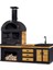 Feniks Cool Chef Barbekü 50 x 80 x 220 cm 1