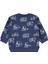 Civil Baby Erkek Bebek Sweatshirt 6-18 Ay Indigo 2