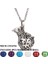 Mor Charm Meksika Chime Hollow Melek Kanatları Vintage Kolye Takı Müzik Topu Uçucu Yağ Mesih Çapraz 3D Stil Gebelik Kolye (Yurt Dışından) 1