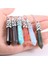 Opal Doğal Taş Lapis Kristal Kuvars Kolye Uzun Değnek Noktası Sarkaç Charm Kolye Takı Kolye Hediyeler Kutusu (Yurt Dışından) 5