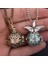 Pembe Charm Meksika Chime Hollow Melek Kanatları Vintage Kolye Takı Müzik Topu Uçucu Yağ Mesih Çapraz 3D Stil Gebelik Kolye (Yurt Dışından) 5