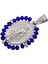 No.16 Boyutu 1 Adet Yeni Altın Rengi Oval Meryem Desen Gümüş Renk Kolye Uçları Kolye Bilezik Küpe Dıyjewelry Yapımı (Yurt Dışından) 1