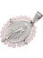 No.16 Boyutu 1 Adet Yeni Altın Rengi Oval Meryem Desen Gümüş Renk Kolye Uçları Kolye Bilezik Küpe Dıyjewelry Yapımı (Yurt Dışından) 4