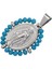No.12 Boyutu 1 Adet Yeni Altın Rengi Oval Meryem Desen Gümüş Renk Kolye Uçları Kolye Bilezik Küpe Dıyjewelry Yapımı (Yurt Dışından) 1