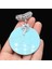 Turkuaz Sıcak Satış Takı Kristal Kolye Doğal Taş Dape Labradorit Dalmaçyalı Jasper Charms Takı Yapımı Için Dıy Kolye (Yurt Dışından) 1