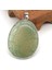 Yeşil Doğal Akik Taş Su Damlası Gümüş Kaplama Akik Kolye El Yapımı Takı Yapımı Mücevher Taş Kolye Moda Takılar Kolye (Yurt Dışından) 1