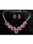 ÇG13 Trendy Mavi Su Damlası Rhinestones Kadın Kolye Gümüş Renk Kakma Zirkon Kolye Kadın Aksesuarları Için (Yurt Dışından) 4