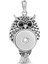 No.23 Boyutu Yeni Yapış Kolye Kolye Rhinestone Metal Baykuş Kolye Fit Snap Düğmesi Moda Yapış Takı Baykuş Kolye (Yurt Dışından) 1