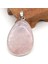 Pembe Doğal Akik Taş Su Damlası Gümüş Kaplama Akik Kolye El Yapımı Takı Yapımı Mücevher Taş Kolye Moda Takılar Kolye (Yurt Dışından) 1