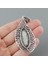 4 Adet Tibet Gümüş Gözyaşı Charms Kolye Su Damlası Çerçeve Tepsi Cameo Cabochon Ayarı Kolye Takı Yapımı Için (Yurt Dışından) 1