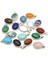 Ametist Doğal Taş Kabuk Kolye Yumurta Cabochon Boncuk Ametist Kaplan Gözü Abalone Kabuk Charms Dıy Kolye Takı Yapımı Için (Yurt Dışından) 5