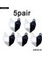 5ÇIFT-KALPPENDT-416 5 Çift Moda Manyetik Kalp Charms Kolye Severler Kadınlar ve Erkekler Için Kolye Iyi Arkadaşlar Dıy Takı Yapımı Aksesuarları (Yurt Dışından) 1
