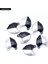 5ÇIFT-KALPPENDT-416 5 Çift Moda Manyetik Kalp Charms Kolye Severler Kadınlar ve Erkekler Için Kolye Iyi Arkadaşlar Dıy Takı Yapımı Aksesuarları (Yurt Dışından) 4