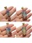A-21X51MM Takılar Orgonit Muska Kristal Kolye Reiki Heal 7 Çakra Altın Kaplama Yoga Meditasyon Reçine Takı Yapımı Için Kolye Hediye (Yurt Dışından) 2