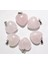 No.2 16 mm Doğal Taş Kuvars Kristal Turquoises Kaplan Gözü Opal Charm Kalp Kolye Diy Takı Yapımı Kolye Aksesuarla (Yurt Dışından) 1