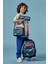Kids Siyah Nefti Yarış Arabası Desenli 3’lü Okul Çanta Seti SET0123765 2