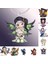 No.37 Boyutu 43 Stilleri Yaratıcı 3D Anime Karikatür Melek Kanatları Tasarım Bezemeler Figurineresin Kolye Su Dalgası Zincir Kolye (Yurt Dışından) 2