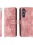 Samsung Galaxy S24 Artı Kabartmalı Bileklik Çoklu Kredi Için Flip Case (Yurt Dışından) 1