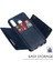 Cüzdan Kılıf Için Huawei P20 Lite Buit Demir Kickstand Kart Tutucu Cüzdan (Yurt Dışından) 3