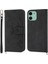 Iphone 11 Pro Max Çoklu Kredi Kartı Yuvaları Bileklik Için Flip Case (Yurt Dışından) 1