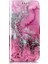 Iphone 15 Için Flip Case Pro Max Mermer Desen Pu Deri Cüzdan Tam Kart (Yurt Dışından) 1