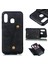 Cüzdan Kılıf Için Huawei P20 Lite Buit Demir Kickstand Kart Tutucu Cüzdan (Yurt Dışından) 1