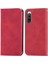 Sony Xperia 10 Iv Için Flip Case Cüzdan Kapak Basit Iş Deri (Yurt Dışından) 1
